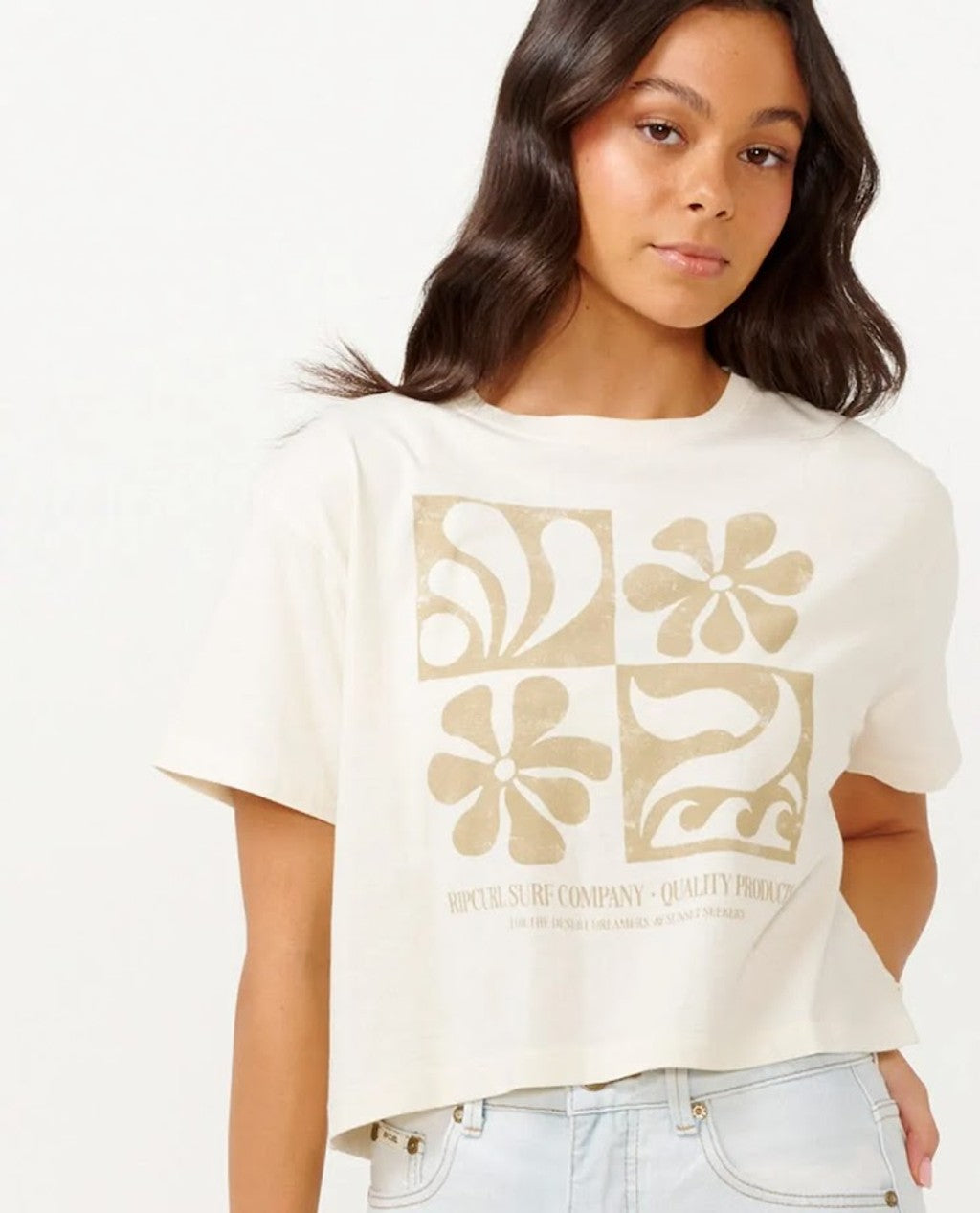 RIP CURL Sunset Seeker Crop Tee