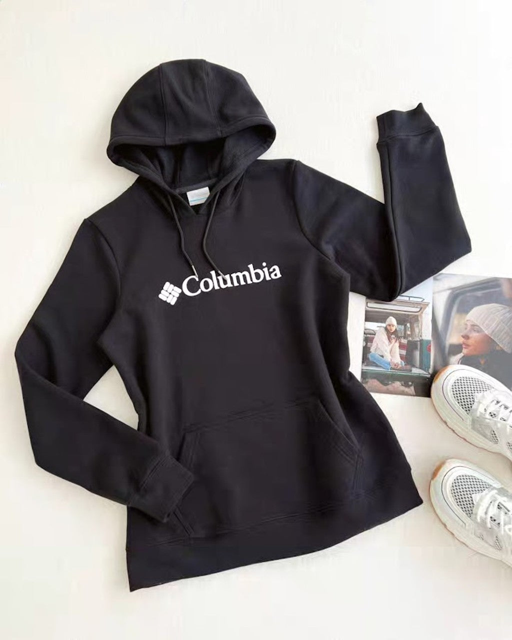 Columbia W Burr Trail Logo Hoodie