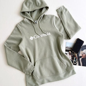 Columbia W Burr Trail Logo Hoodie