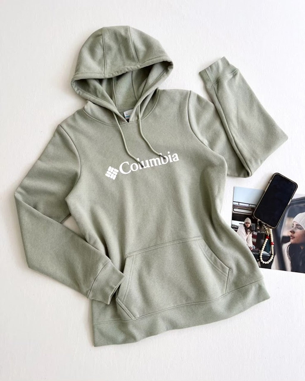 Columbia W Burr Trail Logo Hoodie