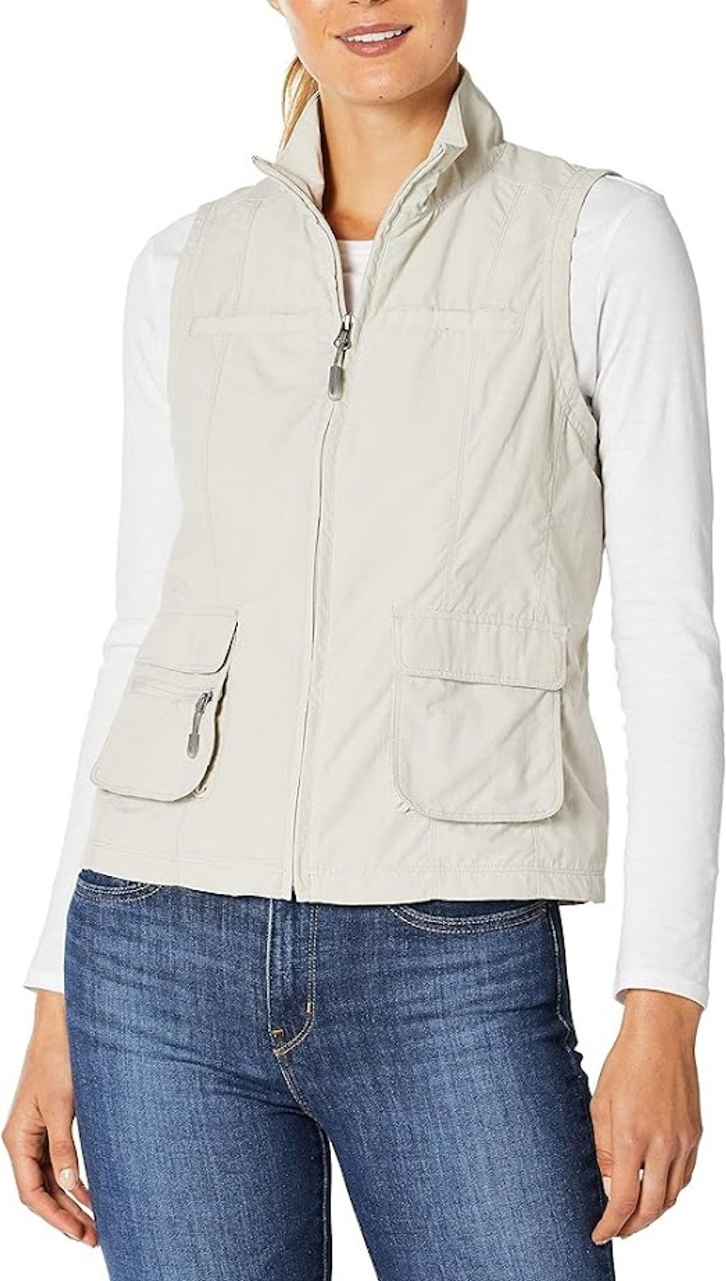 White Sierra Treveler Vest