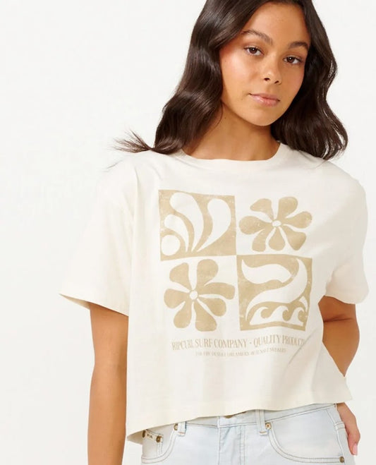 RIP CURL Sunset Seeker Crop Tee