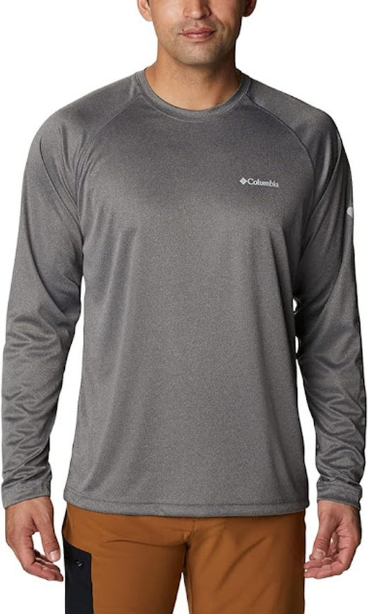 Camiseta Columbia k Stream Heather Long Sleeve