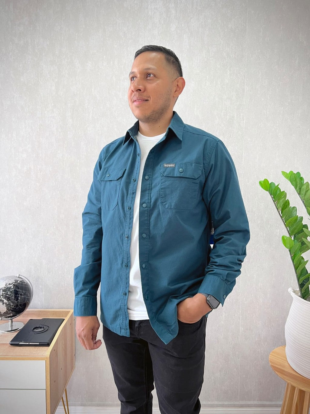 Camisa Columbia Landroamer Lined Shirt