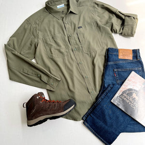 Camisa Columbia Silver Ridge Utility Lite Long Sleeve