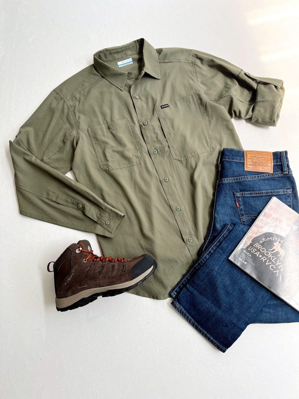 Camisa Columbia Silver Ridge Utility Lite Long Sleeve