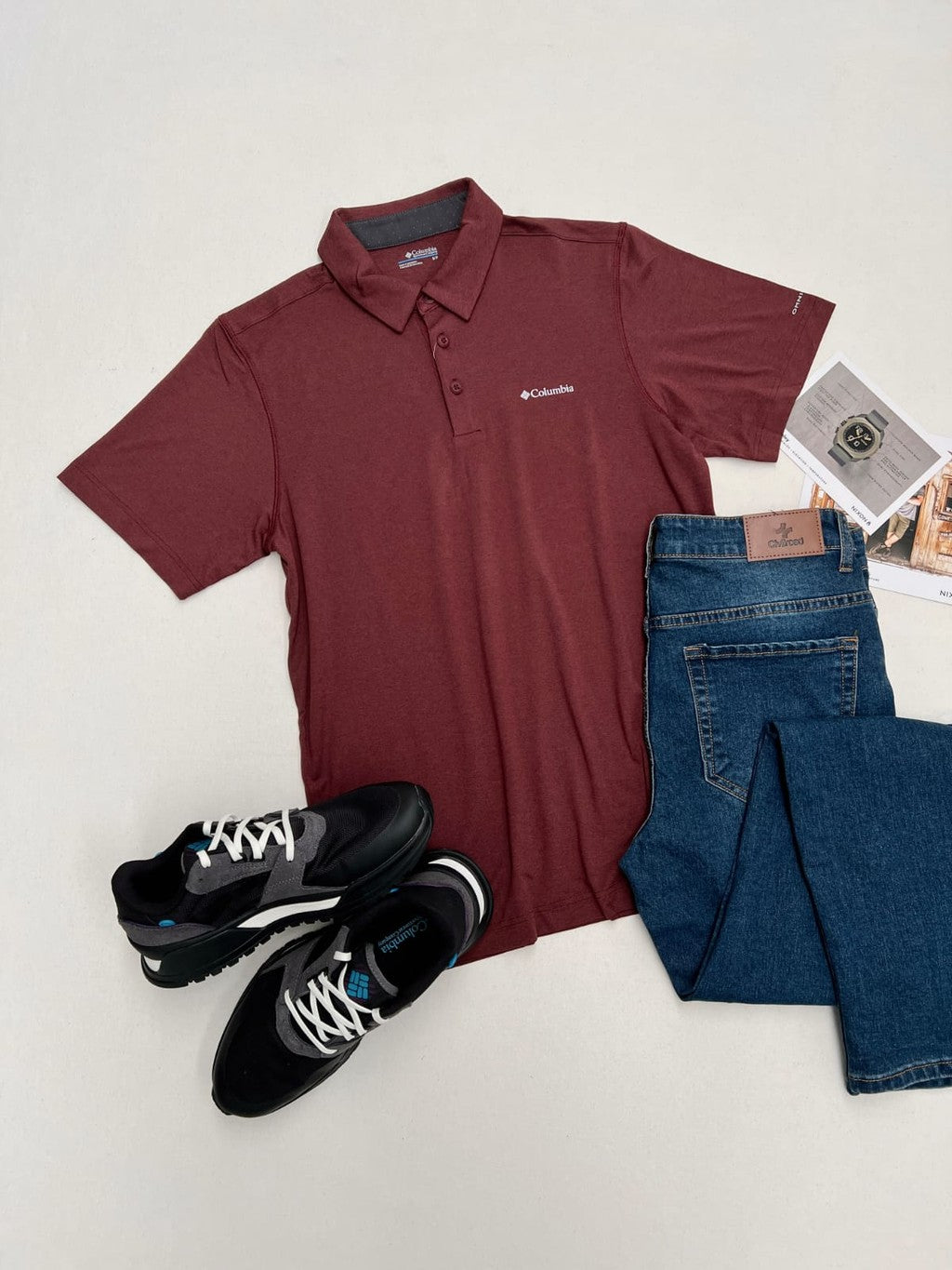 Camiseta Columbia Tech Trail Polo