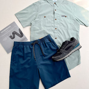 Camisa Columbia Utilizer Printed Woven Short Sleeve