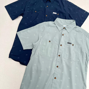 Camisa Columbia Utilizer Printed Woven Short Sleeve