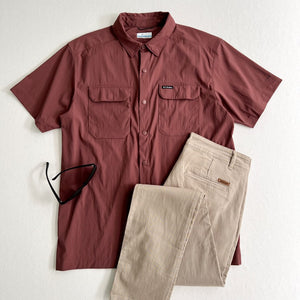 Camisa Columbia Canyon Gate Utility Short Sleeve