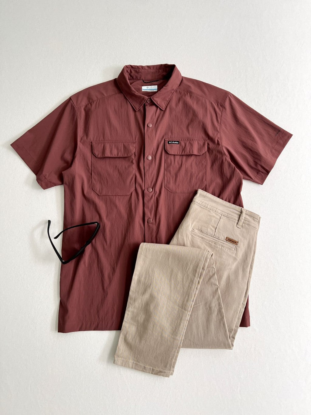 Camisa Columbia Canyon Gate Utility Short Sleeve