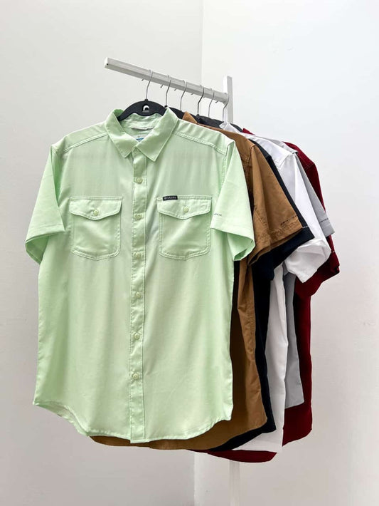 Camisa Columbia Utilizer ll Solid Short Sleeve Shirt