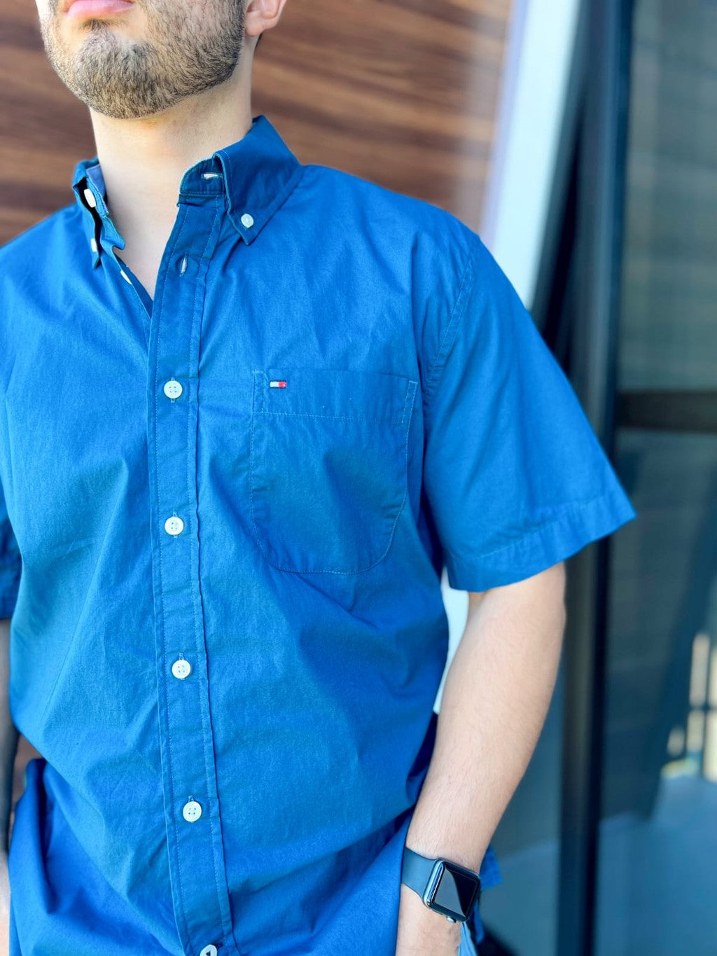 Camisa Tommy Hilfiger MC-B