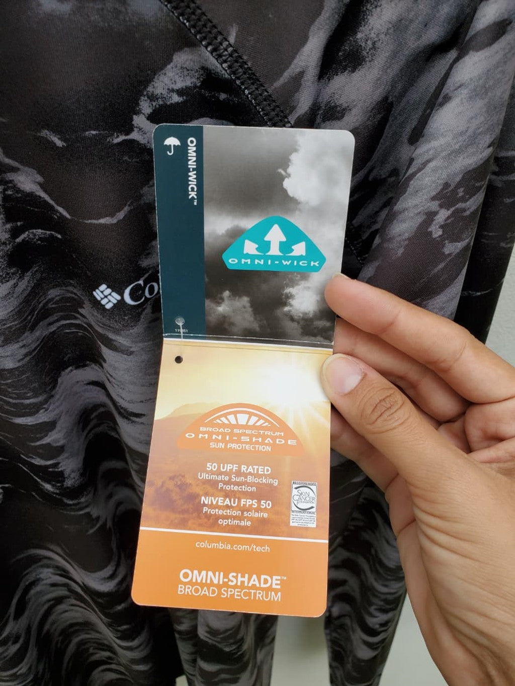 Camiseta Columbia Summerdry Printed Long Sleeve