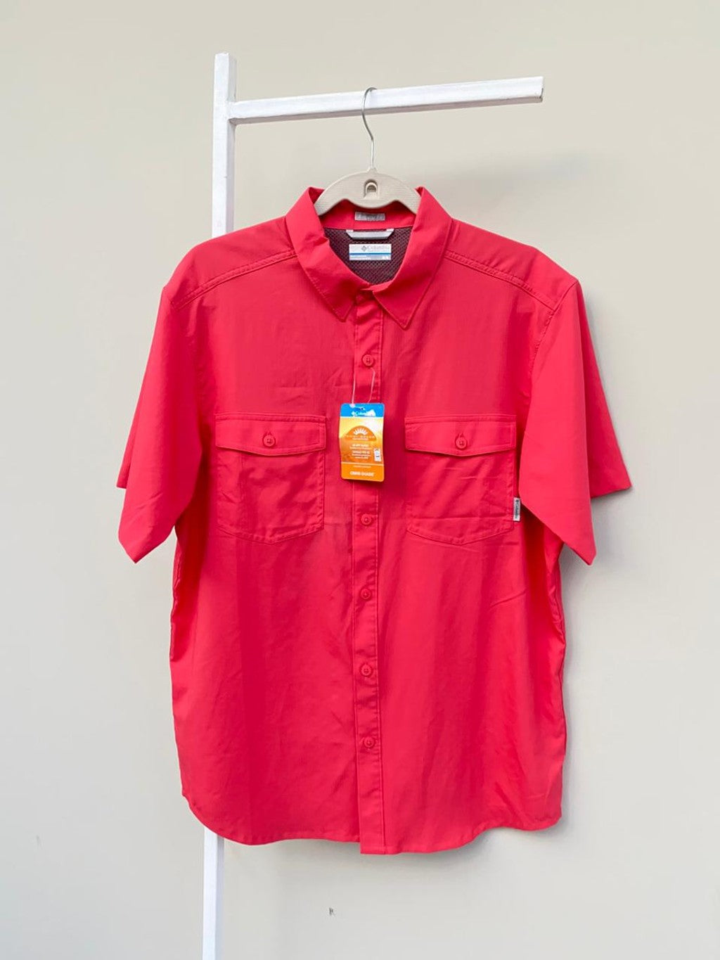 Camisa Columbia Sunset Red01