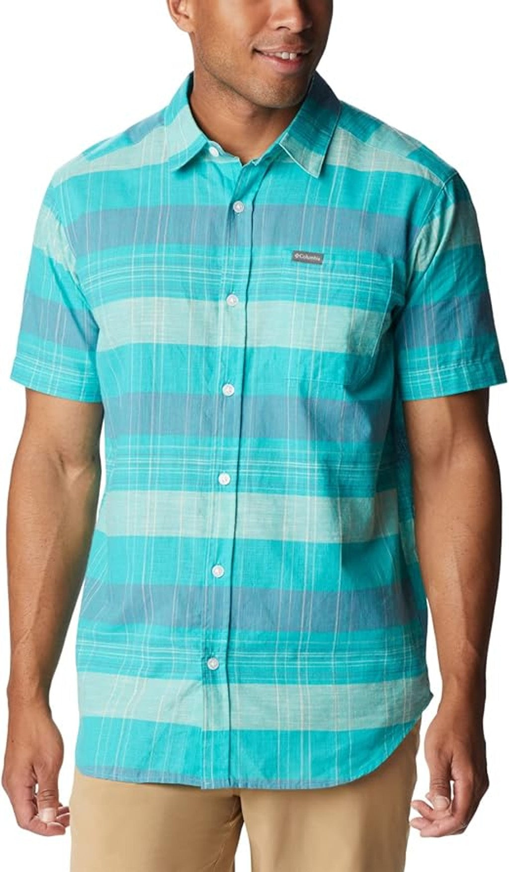Camisa Columbia Rapid Rivers Novelty Short Sleeve