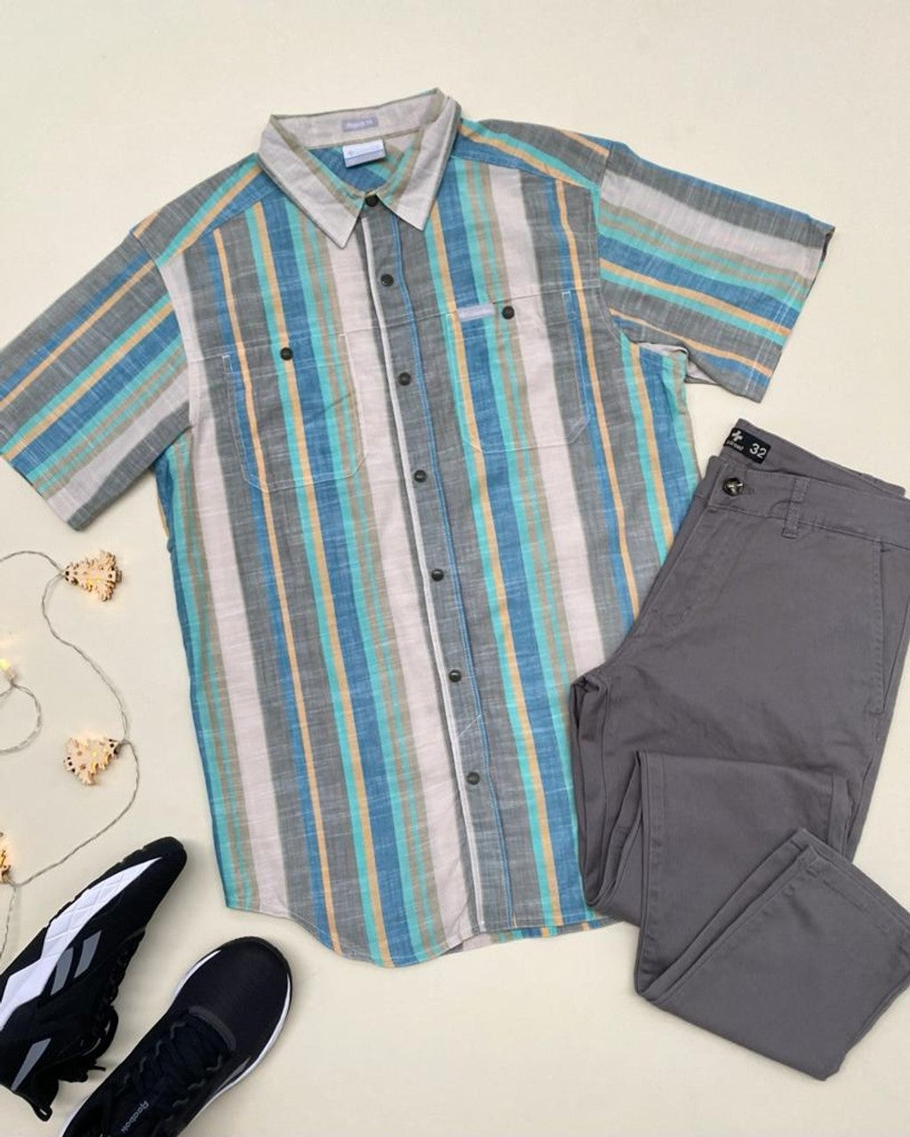 Camisa Columbia Leadville Ridge SS Shirt ll