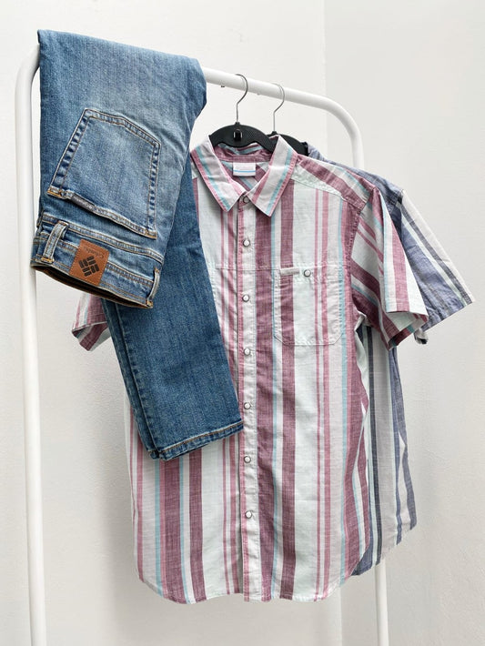 Camisa Columbia Leadville Ridge SS Shirt ll