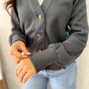 Columbia Holly Hideaway Waffle Cardigan