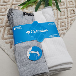 Medias Columbia Athletic Crew 6 Pack