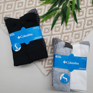 Medias Columbia Athletic Crew 6 Pack