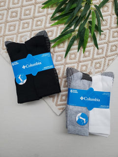 Medias Columbia Athletic Crew 6 Pack