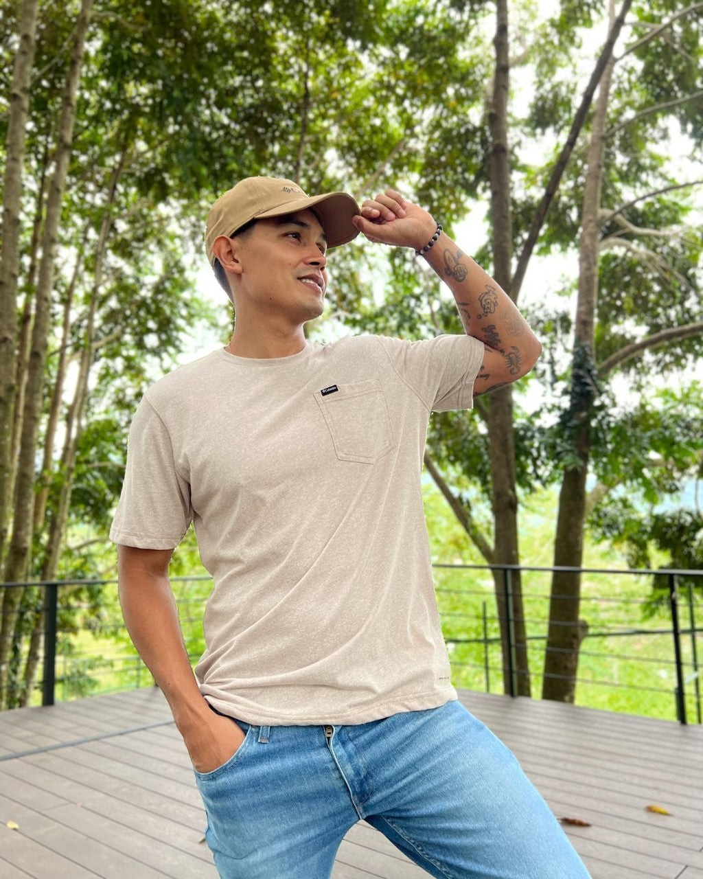 Camiseta Columbia Thistletown Hills Pocket Tee