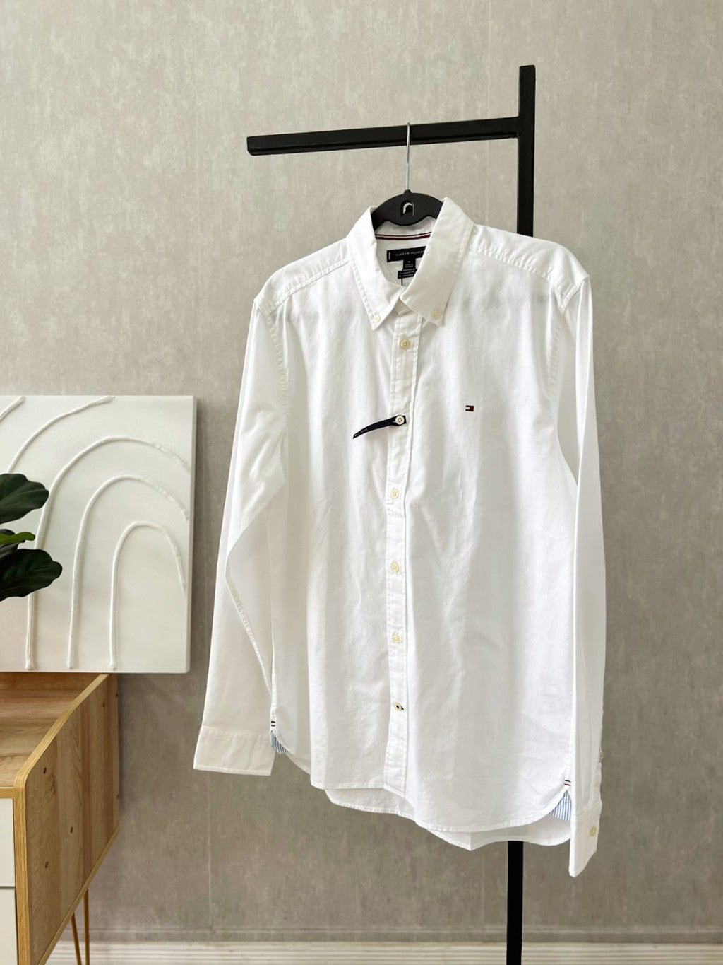 Camisa Tommy Hilfiger STRETCH LS OXFORD