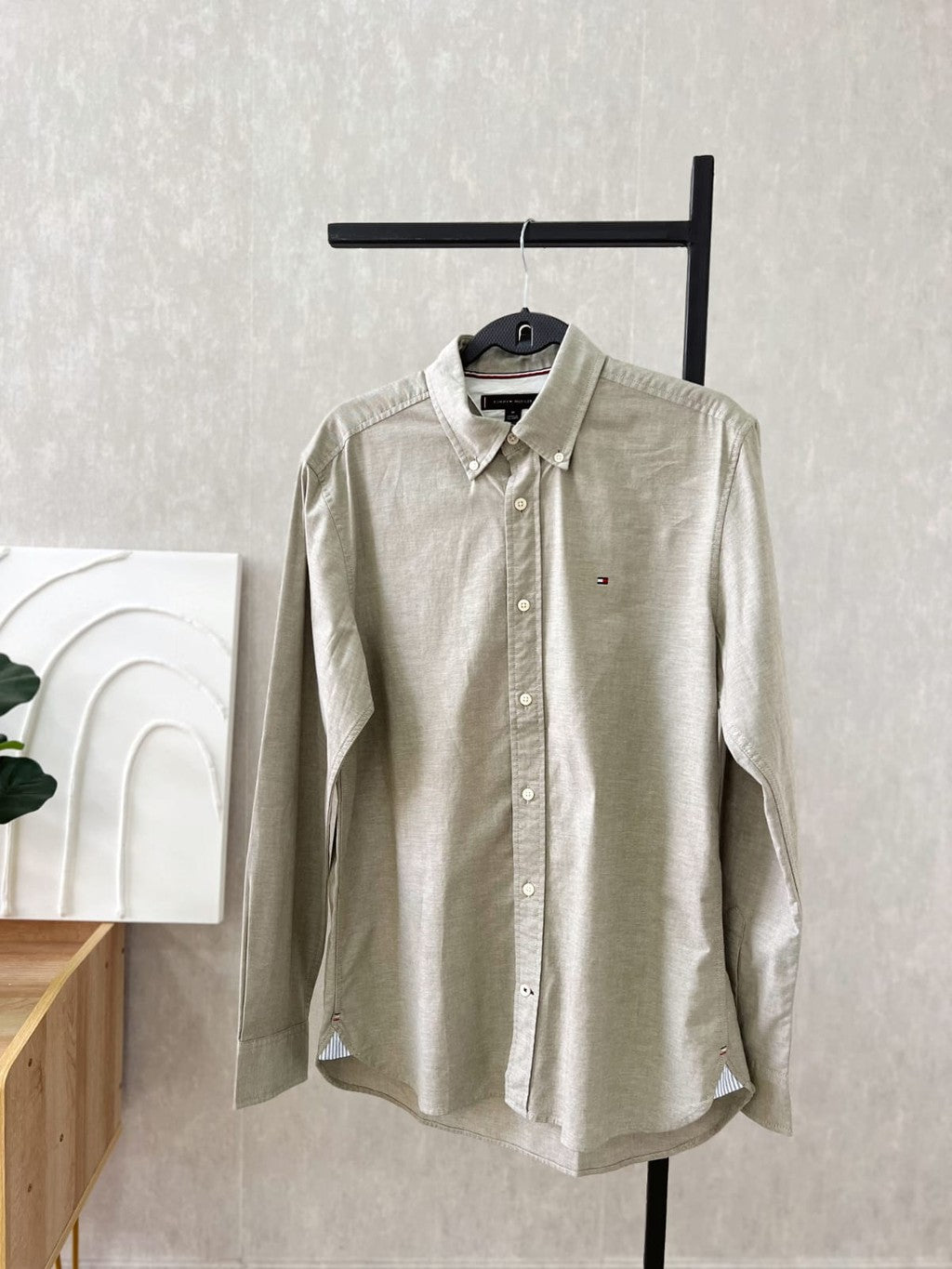 Camisa Tommy Hilfiger STRETCH LS OXFORD