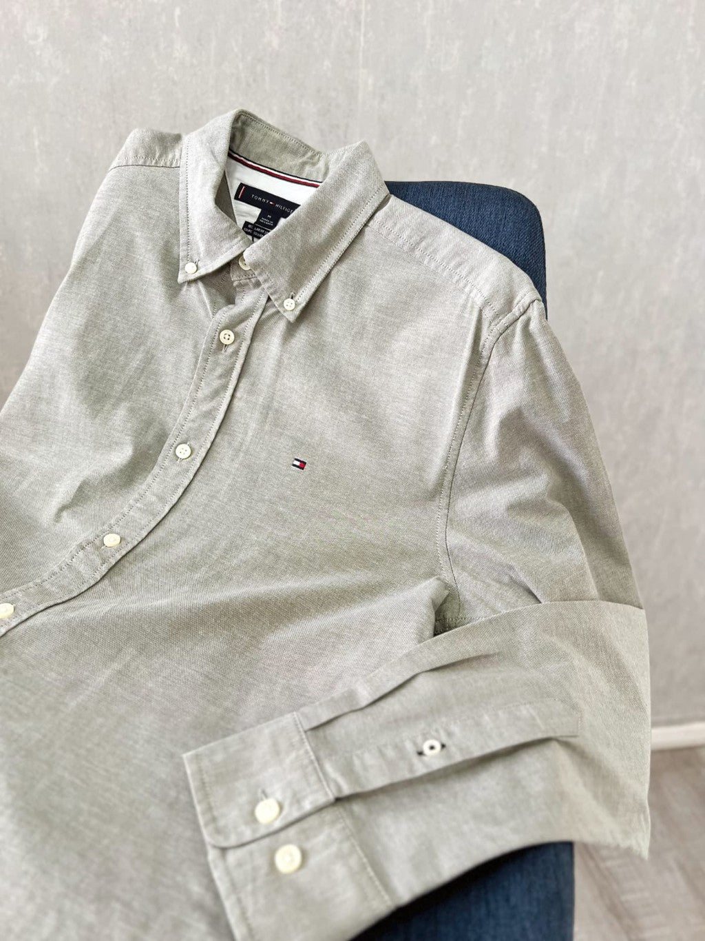 Camisa Tommy Hilfiger STRETCH LS OXFORD