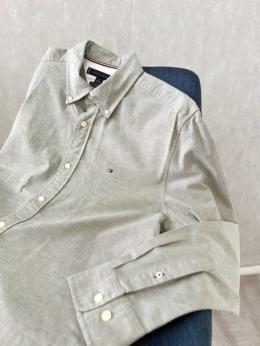 Camisa Tommy Hilfiger STRETCH LS OXFORD